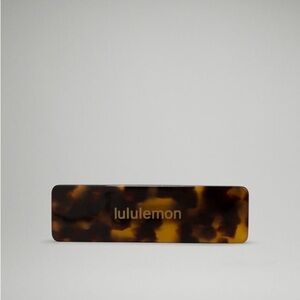 Lululemon Tortoise Hair Barrette